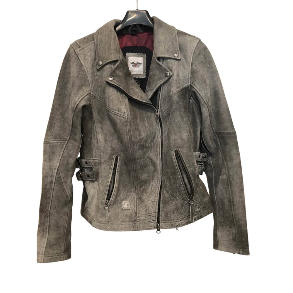Harley-Davidson Women's "Pierce" Heavyweight Lambskin Jacket